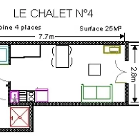 4 Pers A Gourette Avec Wifi Et Animaux Acceptes - Fr-1-859-21